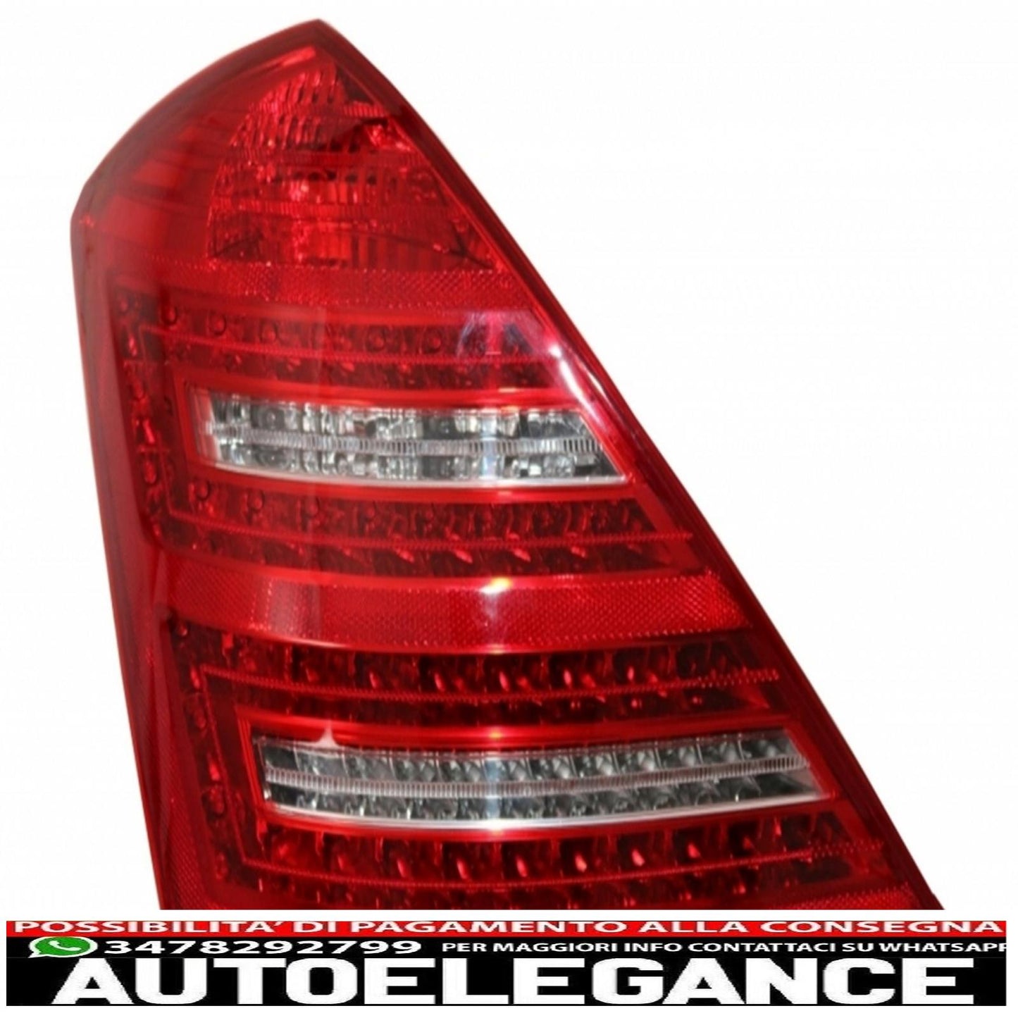 complete body kit suitable for mercedes-benz s-class w221 2005-2009 (lwb) a-design rear lights exhaust tips 