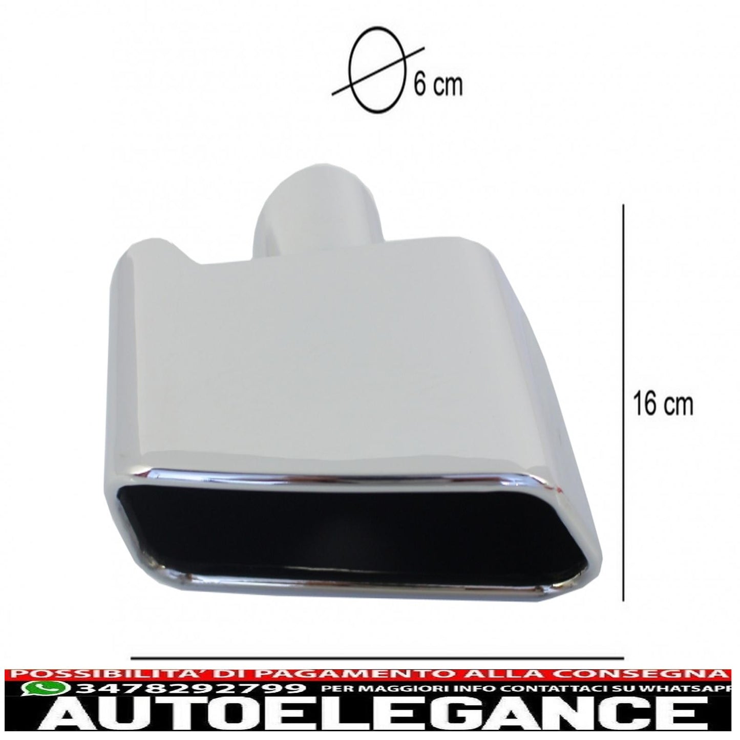 Exhaust tips suitable for BMW 5 Series F10 F11 (2011-2017) Sporty performance design 