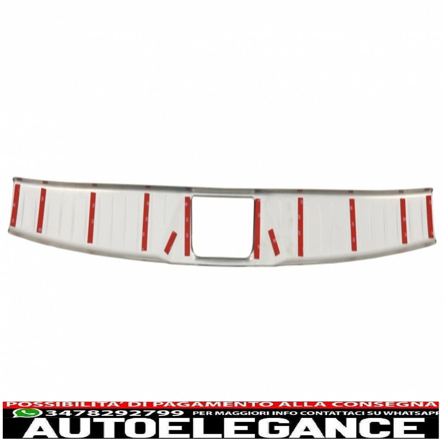 Rear bumper protection kit door sill step cover aluminum suitable for subaru outback (2015-05.2019)