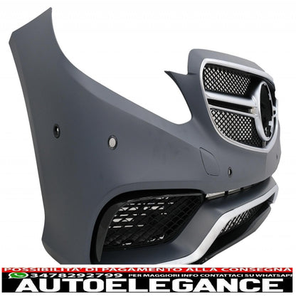 complete exterior body kit suitable for mercedes e-class w212 restyling (2013-2016) e63 design