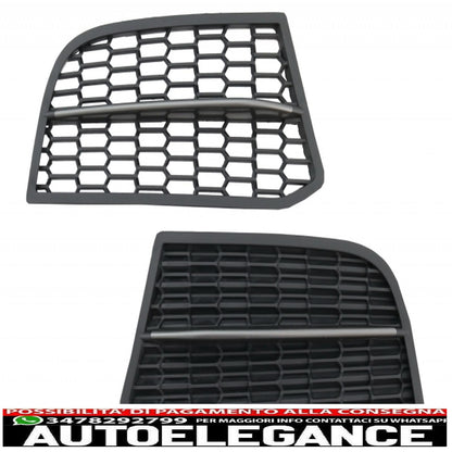 kit di conversione spoiler e diffusore d'aria bmw serie 5 f10 f11 berlina touring (2010-2017) adatto per m-technik a m-performance sport m550 design