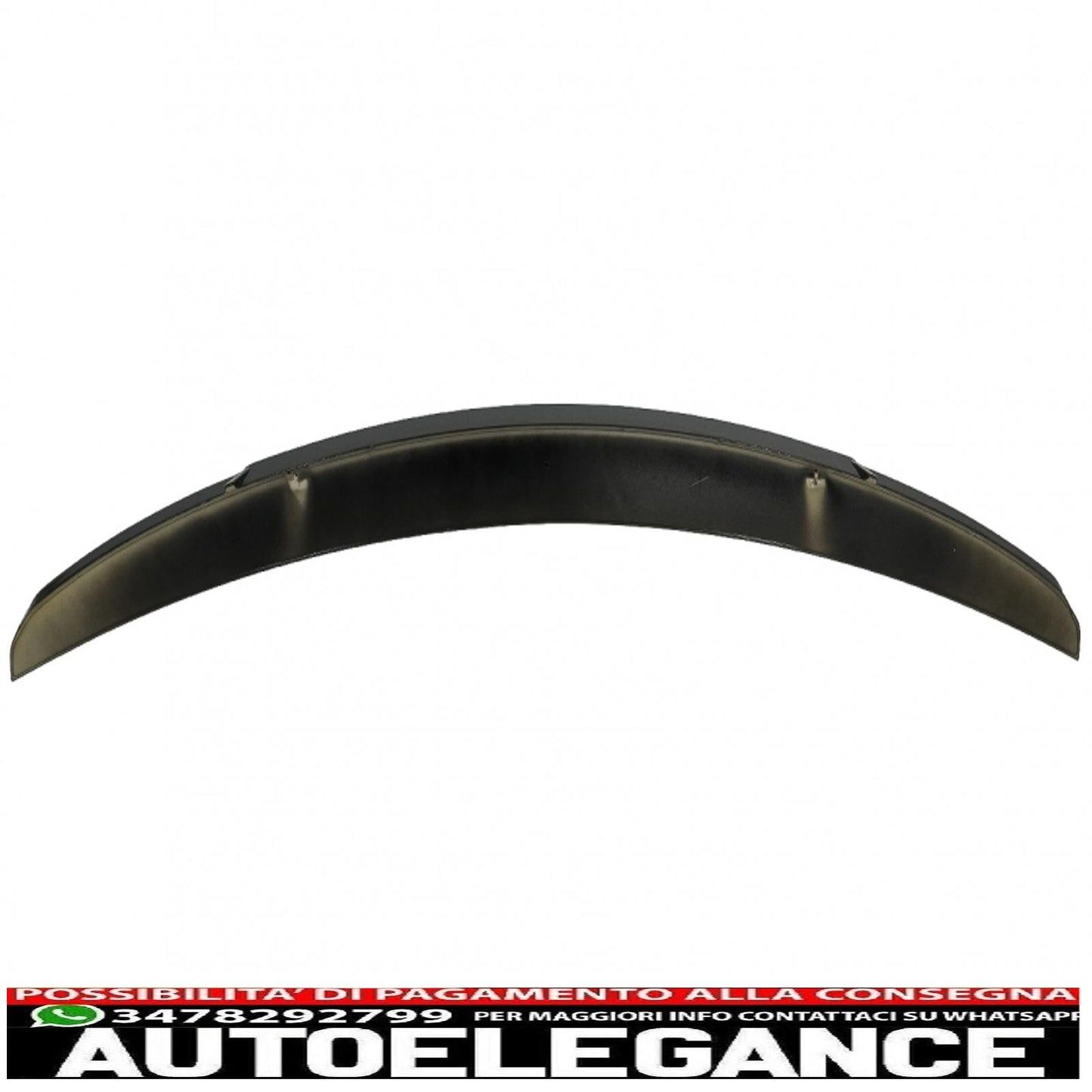 trunk spoiler suitable for mercedes e class w213 (2016-2019) piano black 