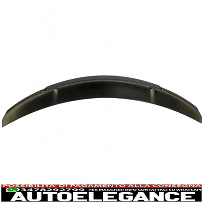 trunk spoiler suitable for mercedes e class w213 (2016-2019) piano black 