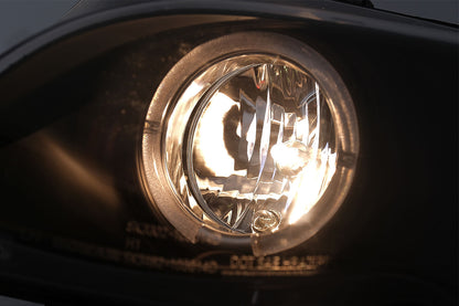 Angel Eyes LED Headlights for BMW E46 01-05 Facelift Sedan Touring - show original titleOriginal text Angel Eyes LED Headlights for BMW E46 01-05 Facelift Sedan Touring