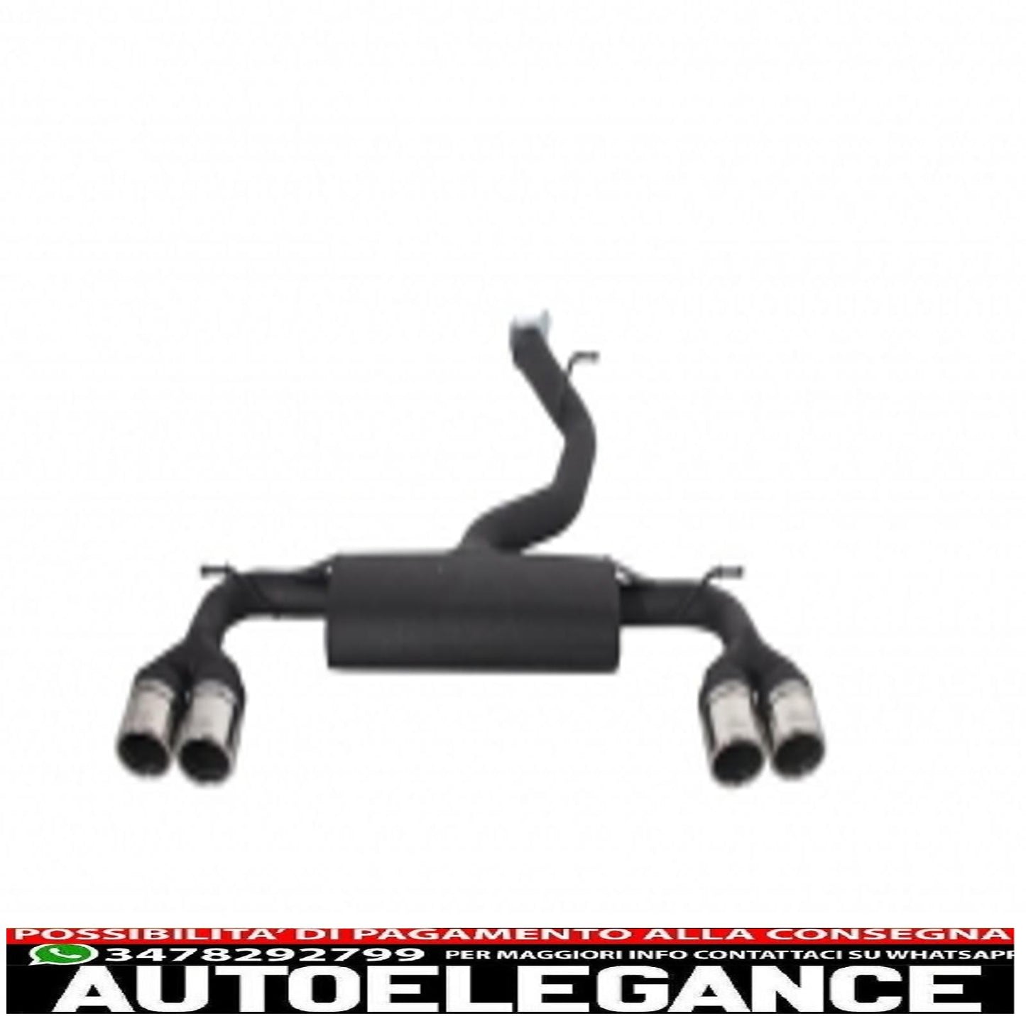 complete body kit suitable for vw golf 7 vii (2013-2017) r r20 look with full exhaust system 