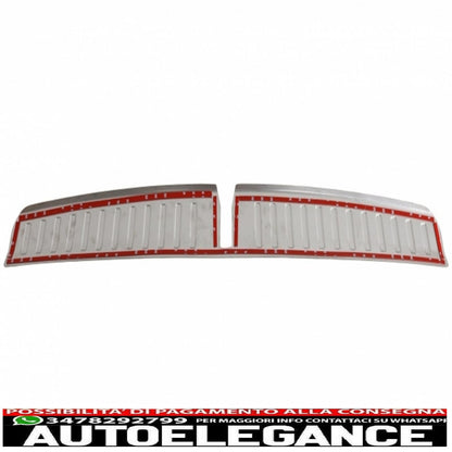 Rear bumper protection kit door sill step cover aluminum suitable for bmw x3 f25 (2011-2017)
