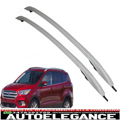 Decorative roof rack suitable for Ford Kuga Escape II MK2 (2013-2018)