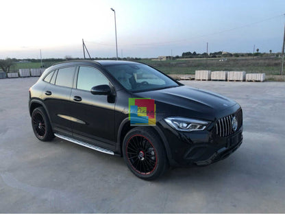 UNDER DOOR MERCEDES GLA H247 2020+ SIDE STEPS UNDER DOOR SPORT amg - 