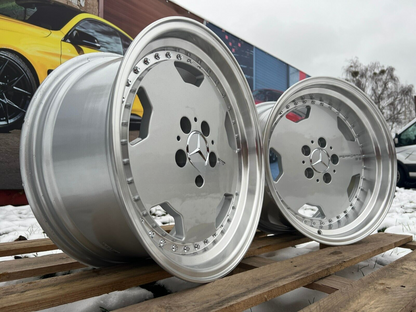 Suitable for Mercedes SL 17 inch 5x112 PERFORMA 25 AMG Monobloc Deep Dish Wheels 