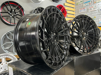 ADATTO per Mercedes Benz E Classe C 19 inch 5X112 8J + 9J AMG Maybach style Ruot