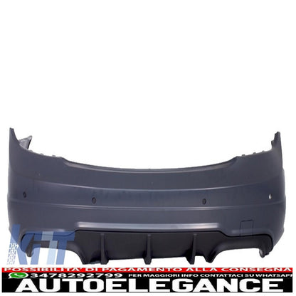 Complete conversion retrofit body kit suitable for mercedes c-class w204 (2007-2012) restyling c63 design with restyling xenon headlights and led rear lights