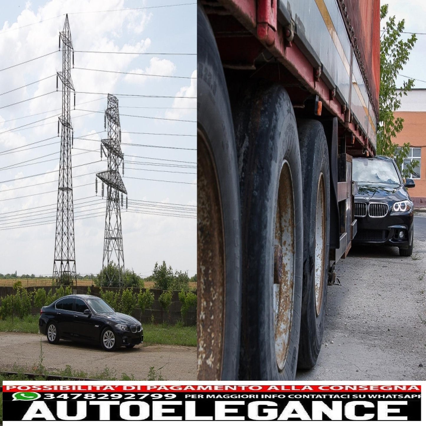 Proiettori fendinebbia a LED adatti per BMW Serie 5 F07 F10 F11 F18 LCI (2014-up) Facelift M-Tech M Sport Design