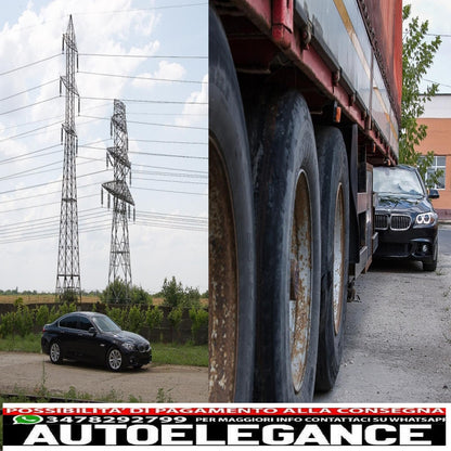 Proiettori fendinebbia a LED adatti per BMW Serie 5 F07 F10 F11 F18 LCI (2014-up) Facelift M-Tech M Sport Design