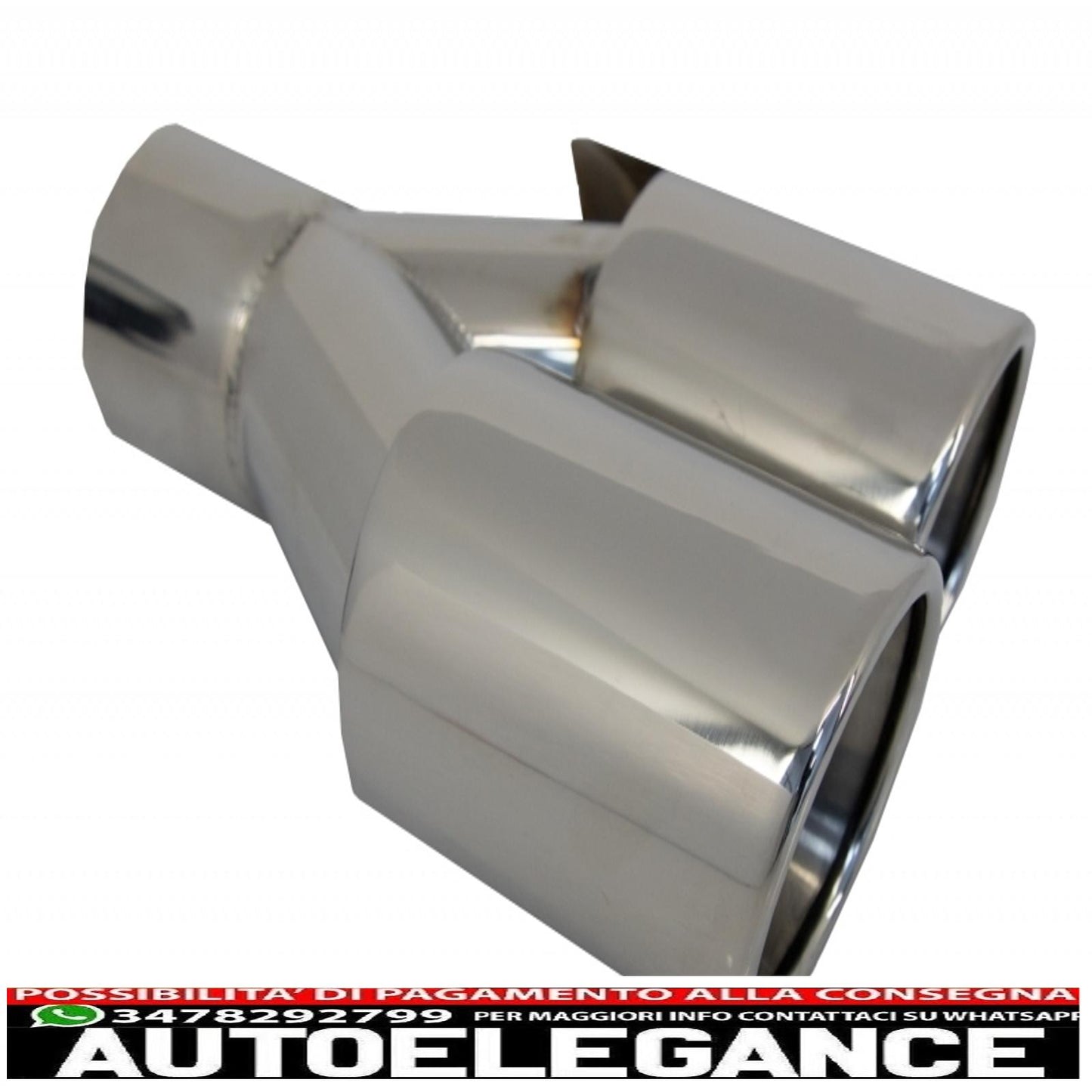 dual outlet air diffuser with tailpipes suitable for bmw 5 series f10 f11 (2011-2017) m-performance design