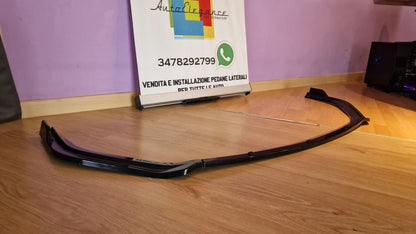 💕ART.1059 SPLITTER TOYOTA COROLLA XII 2020+ STANDARD NERO LUCIDO 3 PEZZI💕