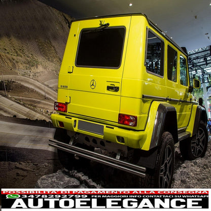 rear protection skid plate off-road package racing protection suitable for mercedes g-class w463 (1989-2017) 4x4 design