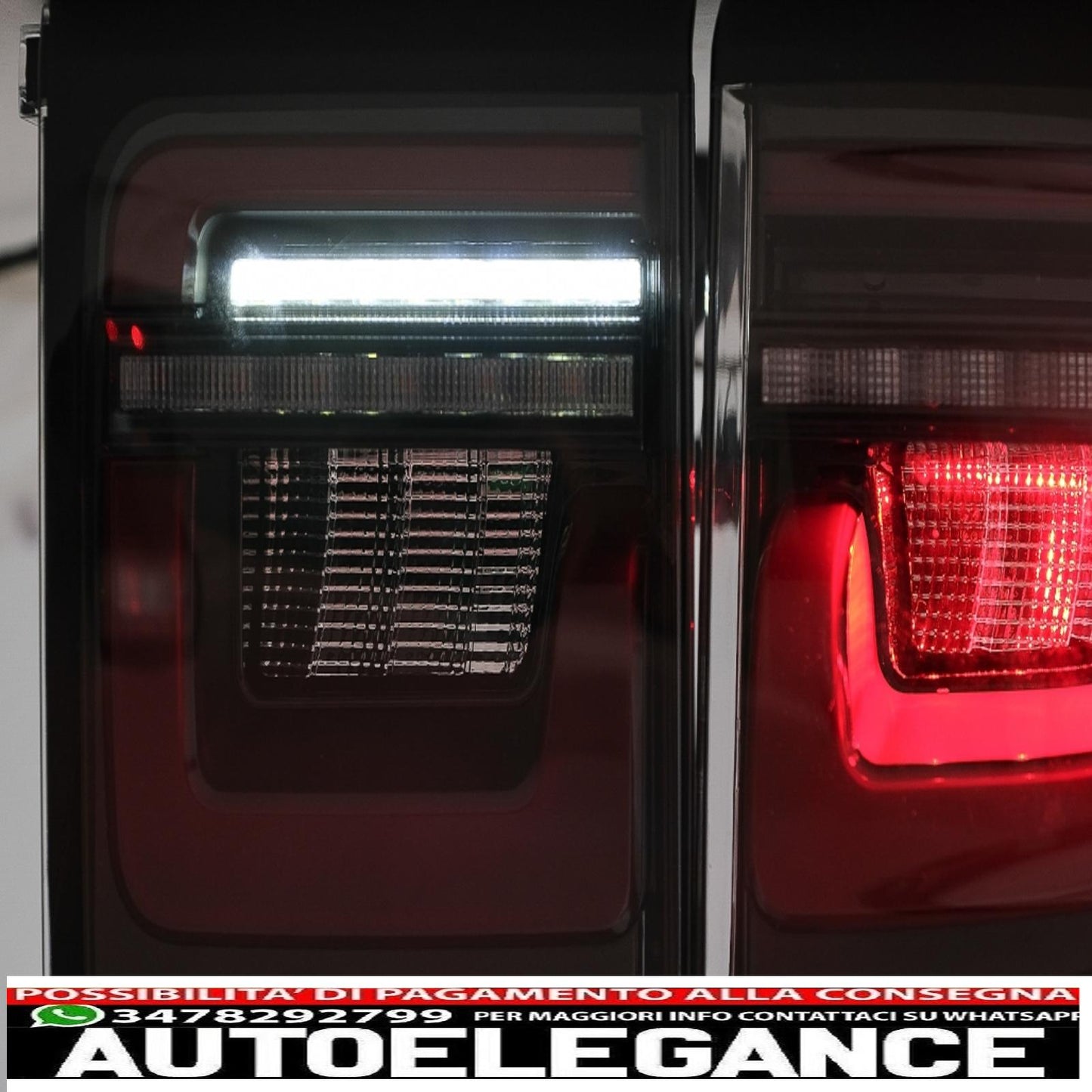 LED Rear Lights suitable for Land Rover Discovery Sport L550 (2014-2019) conversion to smoke 2020 onwards
