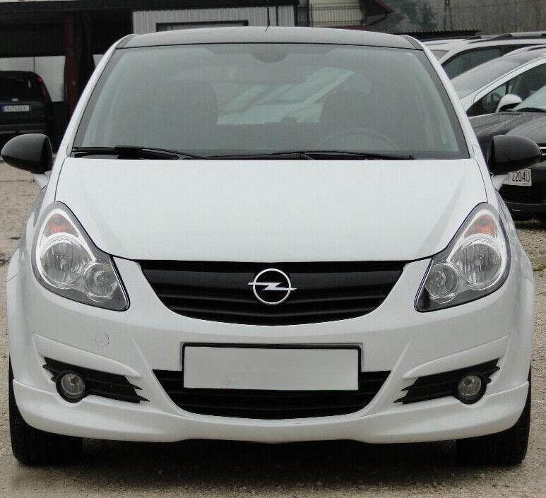 ⭐1681 SOTTO PARAURTI ADATTO PER OPEL CORSA D 2006-2011 LOOK OPC GREZZO⭐