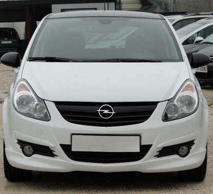 ⭐1681 SOTTO PARAURTI ADATTO PER OPEL CORSA D 2006-2011 LOOK OPC GREZZO⭐