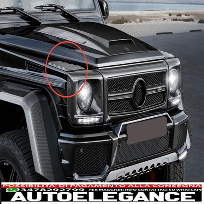Carbon Fiber Front Fender Air Vents Fit For Mercedes Benz W463 G-Class (1989-up) B-Design