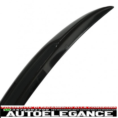 Trunk Spoiler Suitable for BMW 2 Series F22 F23 F87 (2014-2020) Piano Black 