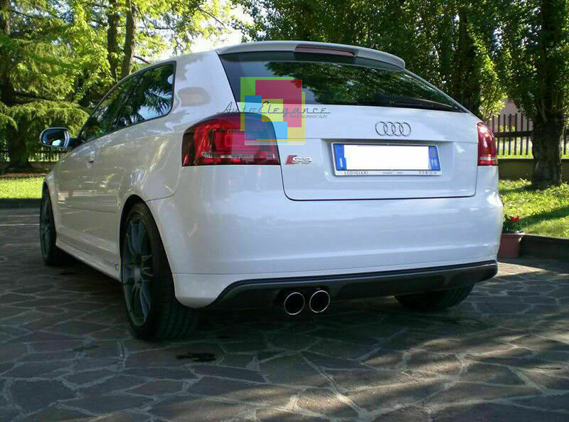 💎DIFFUSORE ADATTO PER AUDI A3 8P S3 3 PORTE 2003-2008💎