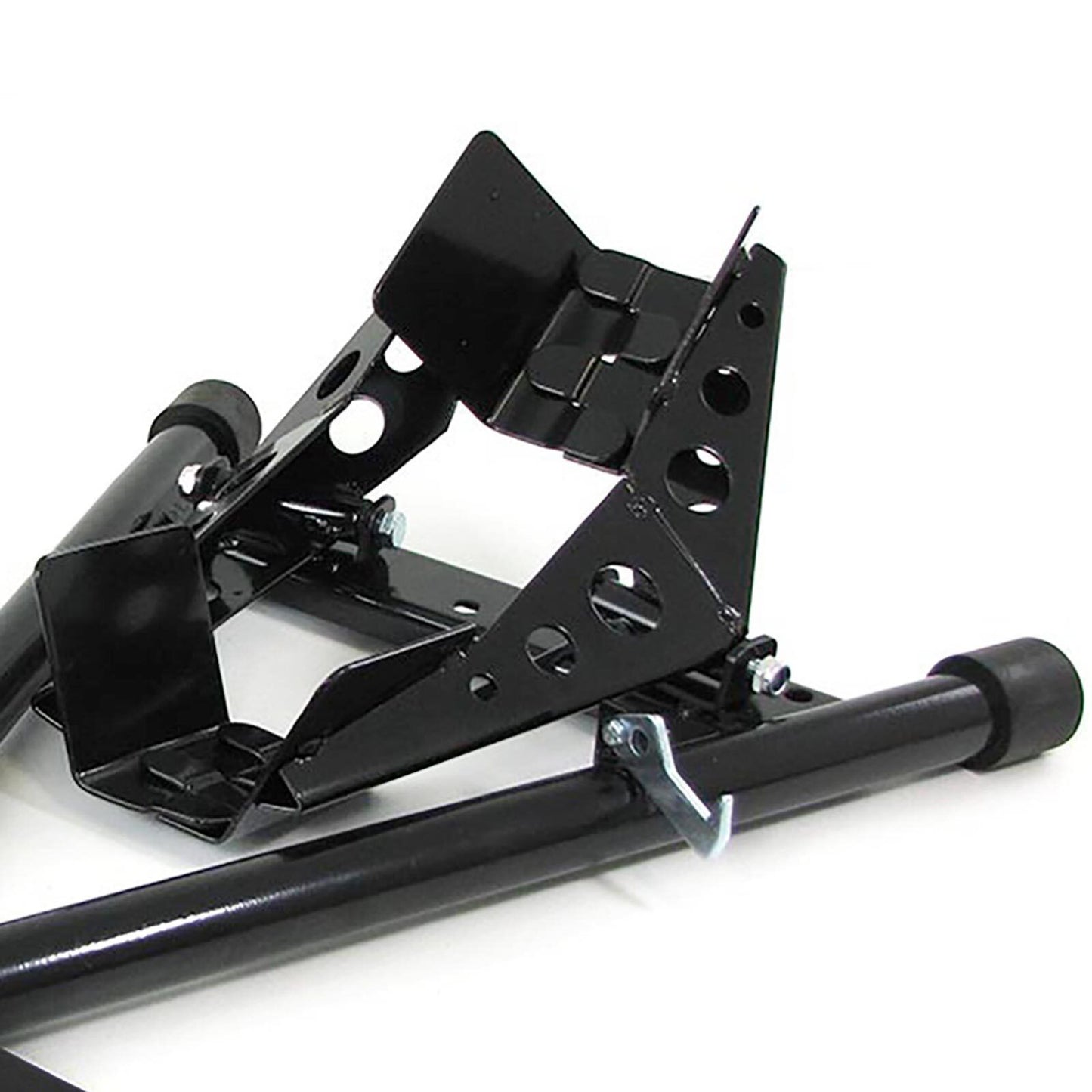Cavalletto di montaggio cavalletto moto con bilanciere regolabile fino a 680kg nero AUTOELEGANCERICAMBI