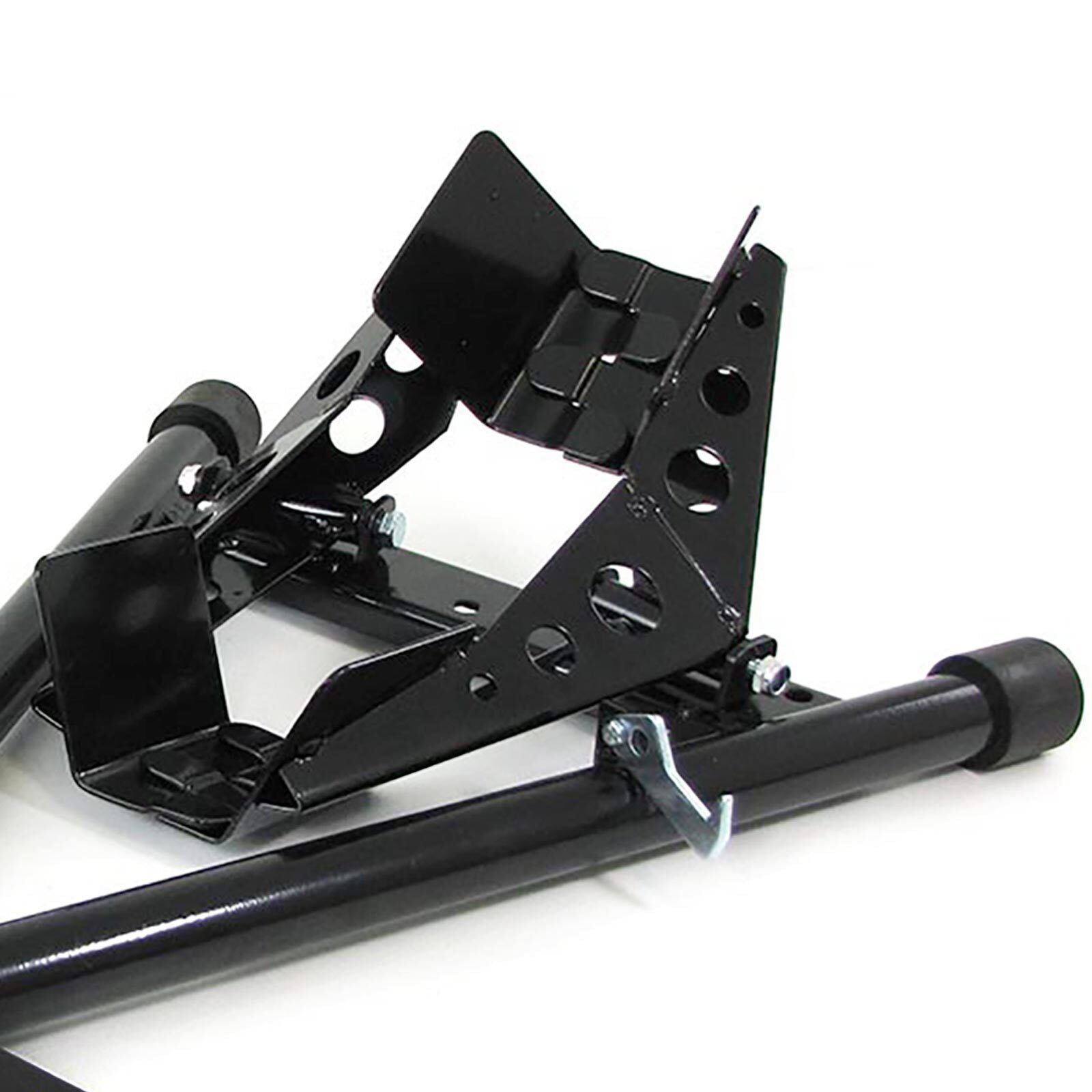 Cavalletto di montaggio cavalletto moto con bilanciere regolabile fino a 680kg nero AUTOELEGANCERICAMBI
