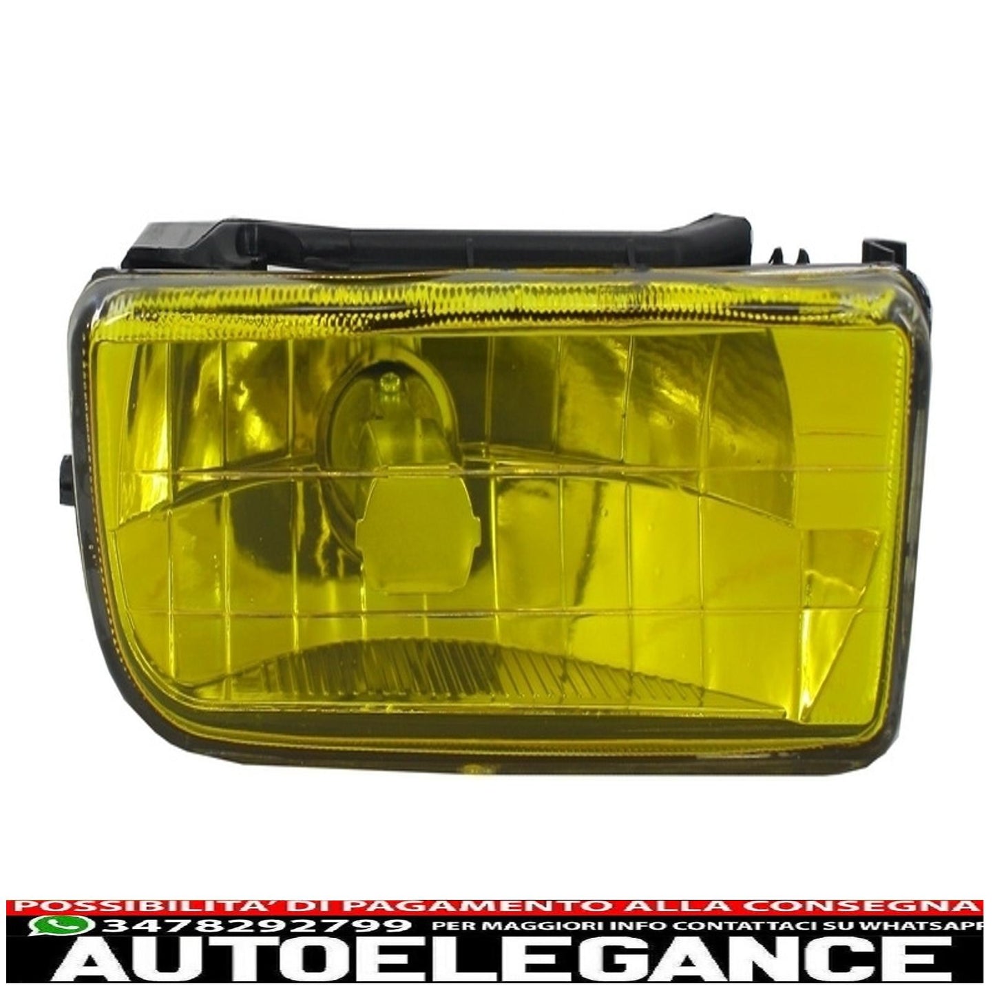 body kit suitable for bmw 3er e36 (1992-1997) m3 design with yellow fog lights