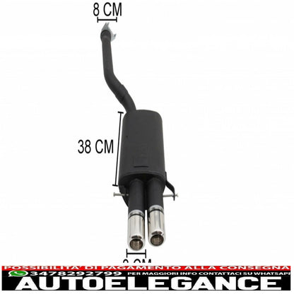 m-technik complete body kit without pdc twin sport exhaust system suitable for bmw e60 2003-2010