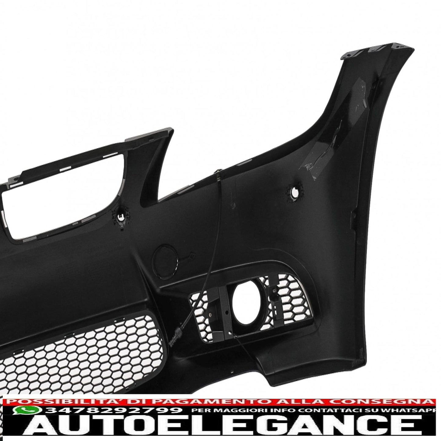 paraurti anteriore adatto per bmw serie 3 e90 berlina e91 touring (2004-2008) non lci m3 design sra pdc