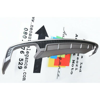 REAR BUMPER UNDER S6 DIFFUSER FOR AUDI A6 4G C7 2015-2018 LIFT ABS