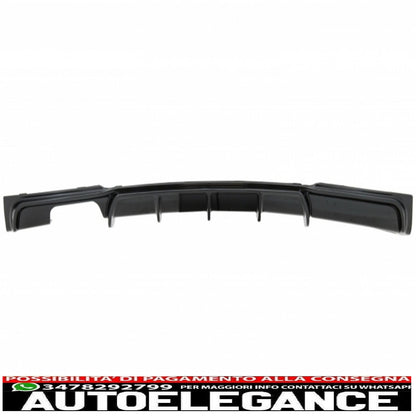 Spoiler paraurti anteriore spoiler paraurti posteriore diffusore nero lucido adatto per BMW serie 3 F30 F31 (2011-up) design m-performance