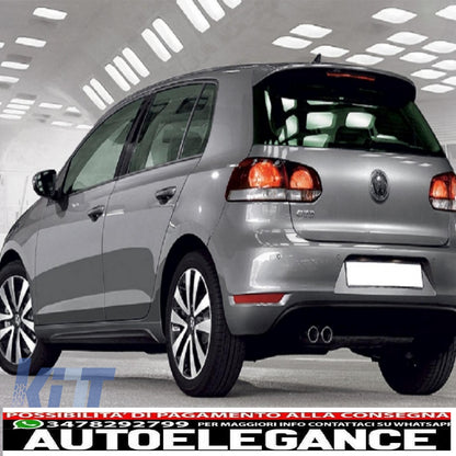 roof spoiler suitable for vw golf vi 6 mk6 (2008 onwards) design r20