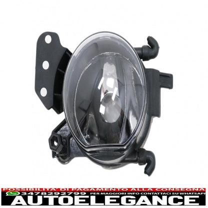 front bumper pdc 24mm with fog lamp suitable for bmw 5 series e60 e61 (2003-2007) m-technik design