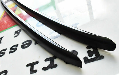 BARRE TETTO AUDI A3 8V SPORTBACK 2012-2019 MANCORRENTI NERI LOOK SLINE 0125 AUTOELEGANCERICAMBI