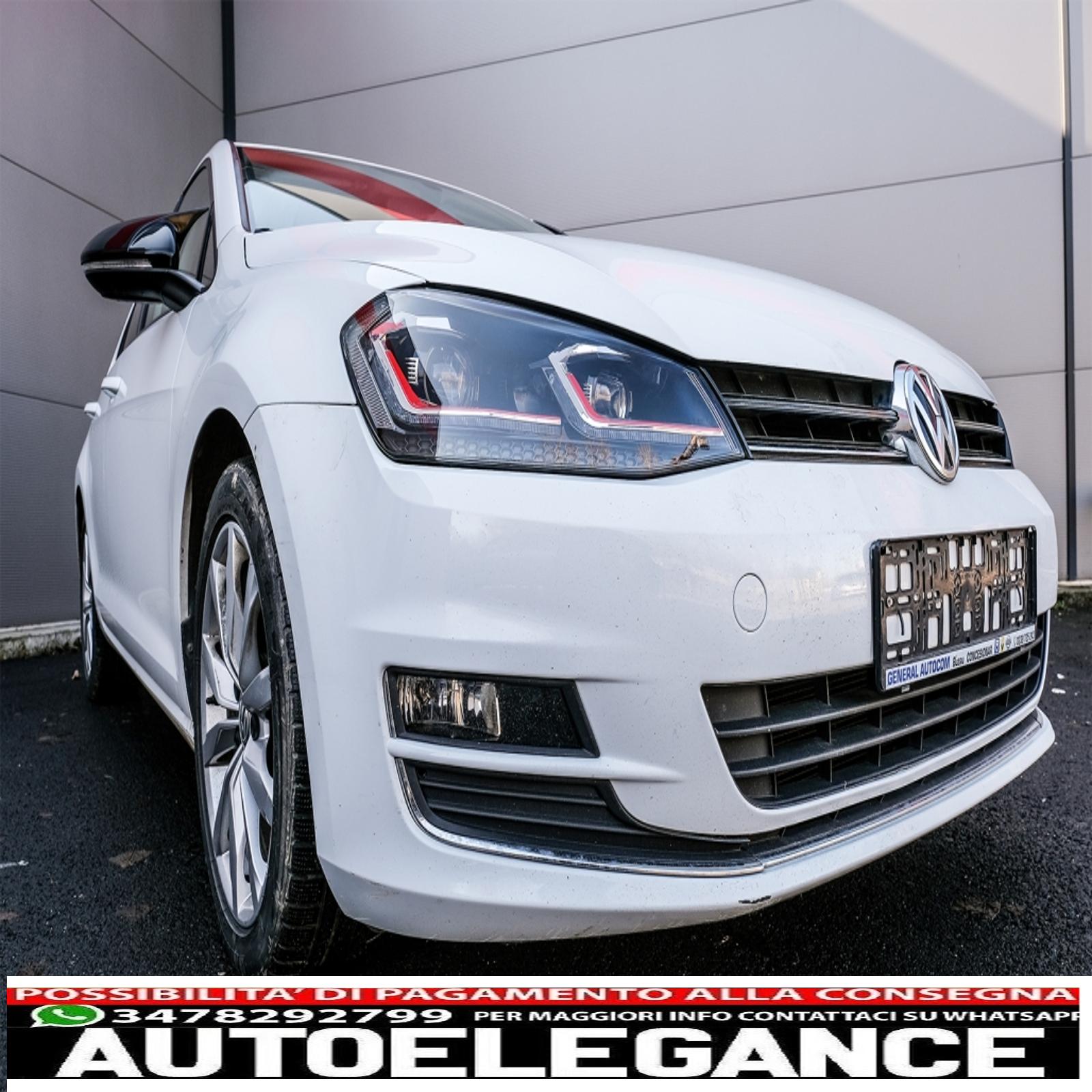 Copri specchietti adatti per vw golf vii 7 e 7.5 (2013-up) touran ii (2015-2016) golf alltrack (2014-2017) pianoforte nero AUTOELEGANCERICAMBI