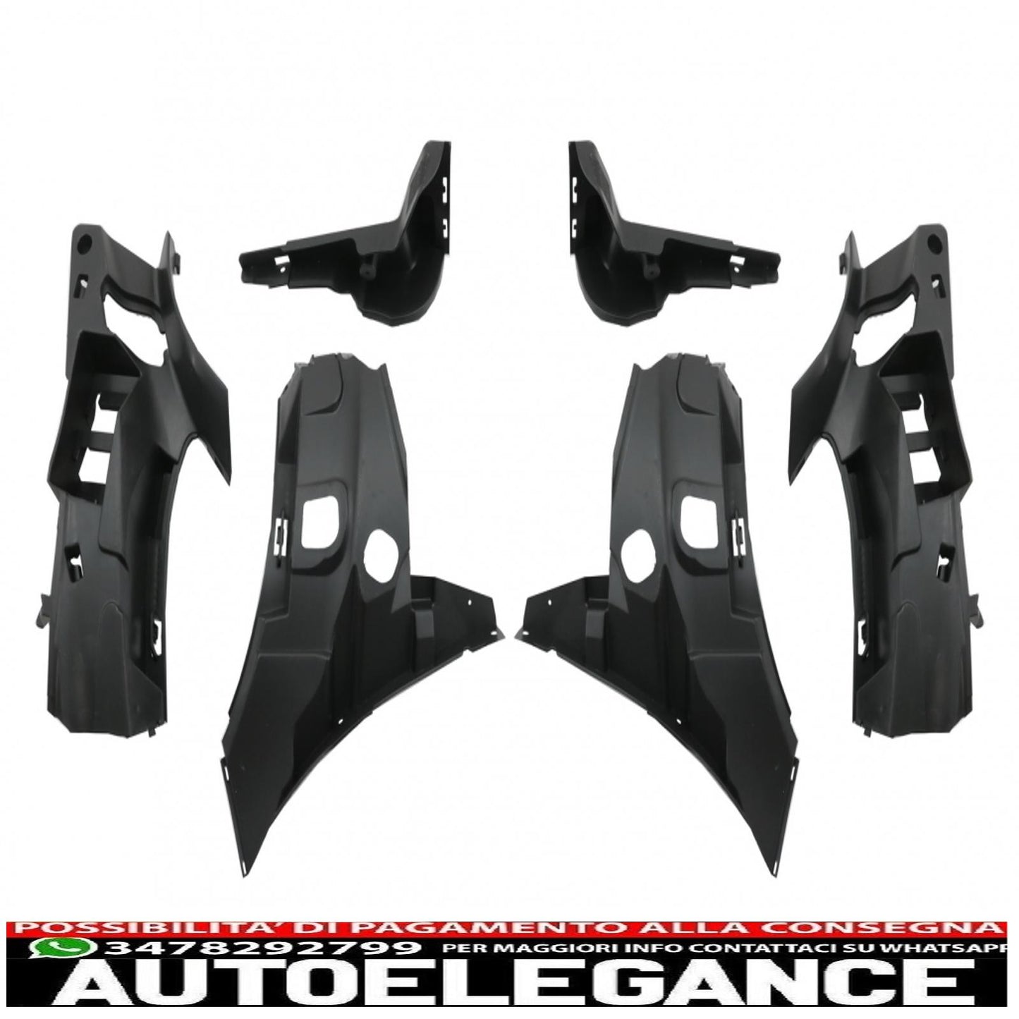 Paraurti anteriore con diffusore doppia uscita e terminali di scarico adatti per mercedes classe c a205 cabriolet c205 coupe (2014-2019)