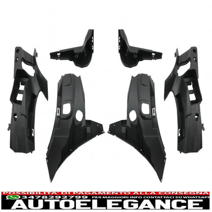 Paraurti anteriore con diffusore doppia uscita e terminali di scarico adatti per mercedes classe c a205 cabriolet c205 coupe (2014-2019)