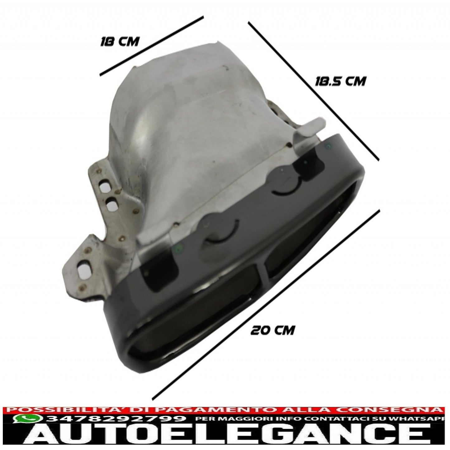 diffusore posteriore e terminale di scarico nero con alette splitter e spoiler sul tetto adatto per mercedes classe a w176 (2012-2018) a45 restyling design edizione rossa