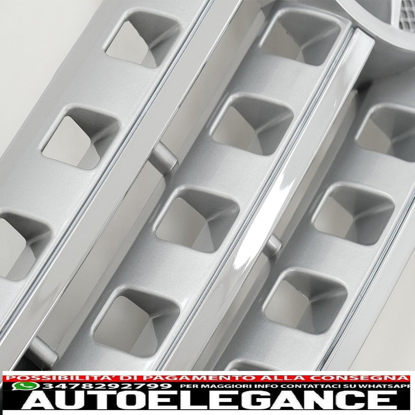 central grille suitable for mercedes ml w164 (2005-2008) chrome