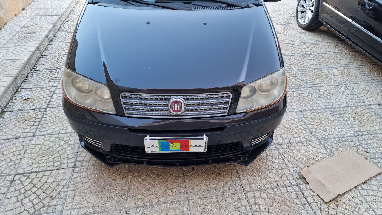 FRONTSPLITTER PASSEND FÜR FIAT PUNTO 188 SCHWARZGLÄNZEND LOOK SPORTLICHES DESIGN