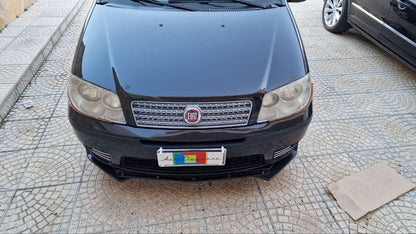 FRONTSPLITTER PASSEND FÜR FIAT PUNTO 188 SCHWARZGLÄNZEND LOOK SPORTLICHES DESIGN