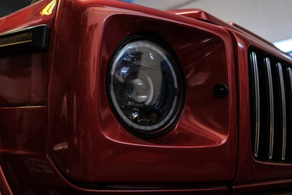 HEADLIGHTS SUITABLE FOR MERCEDES G CLASS W463 2007-2017 FULL LED LOOK LIFT