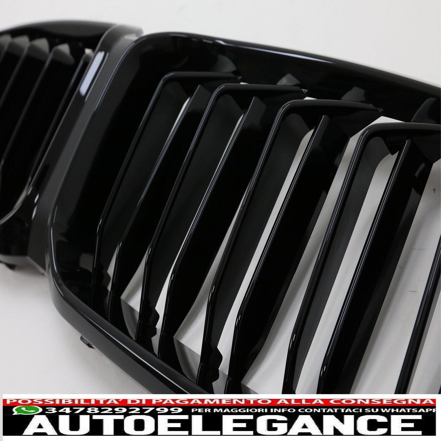 Front Bumper Grille for BMW 5 Series F10 F11 2011-2017 M5 2020 Look-show original titleOriginal textFrontstoßstange Gitter für BMW 5er F10 F11 2011-2017 M5 2020 Look