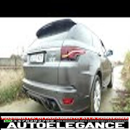 Carbon Fiber Exhaust Muffler Tips Fit For Land Rover Range Rover &amp; Suv Inlet 7.8cm