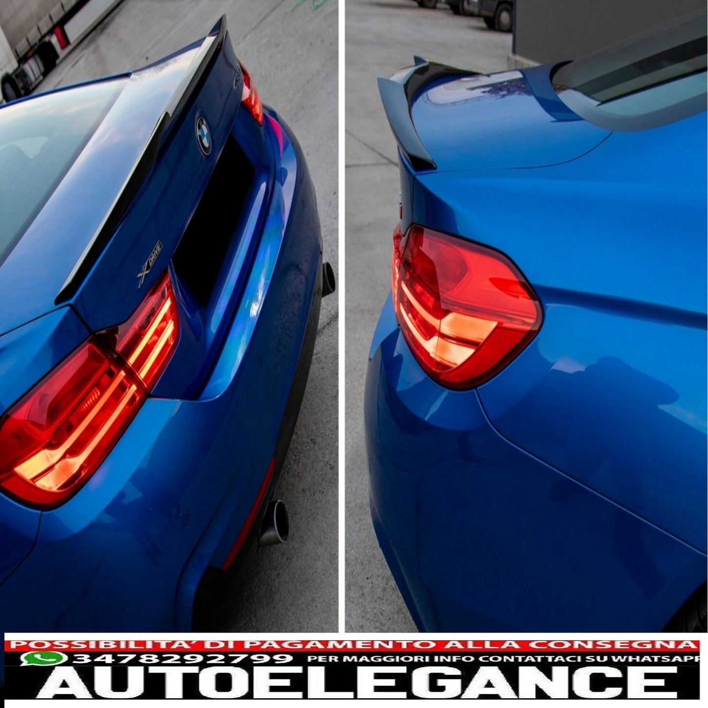 trunk spoiler suitable for bmw 4 series coupe f32 (2013-up) m4 csl design