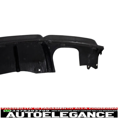 pacchetto completo in carbonio m-performance adatto per bmw serie 3 f30 paraurti anteriore spoiler splitter diffusore ed estensione minigonne laterali m-performance