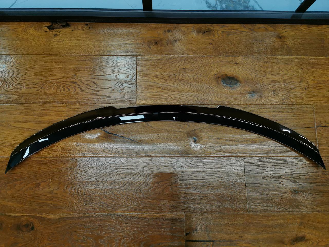 SPOILER ADATTO PER ALFA ROMEO GIULIA GIULIETTA LOOK NERO LUCIDO DESIGN SPORTIVO