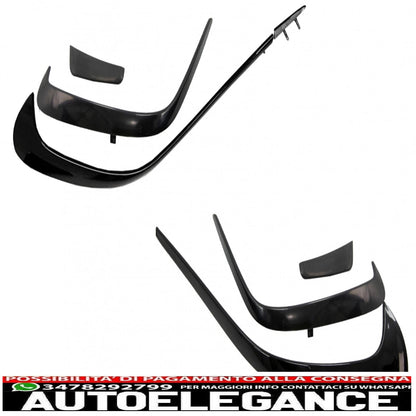 complete body kit with grille suitable for mercedes a-class w176 (2012-2018) restyling a45 design 